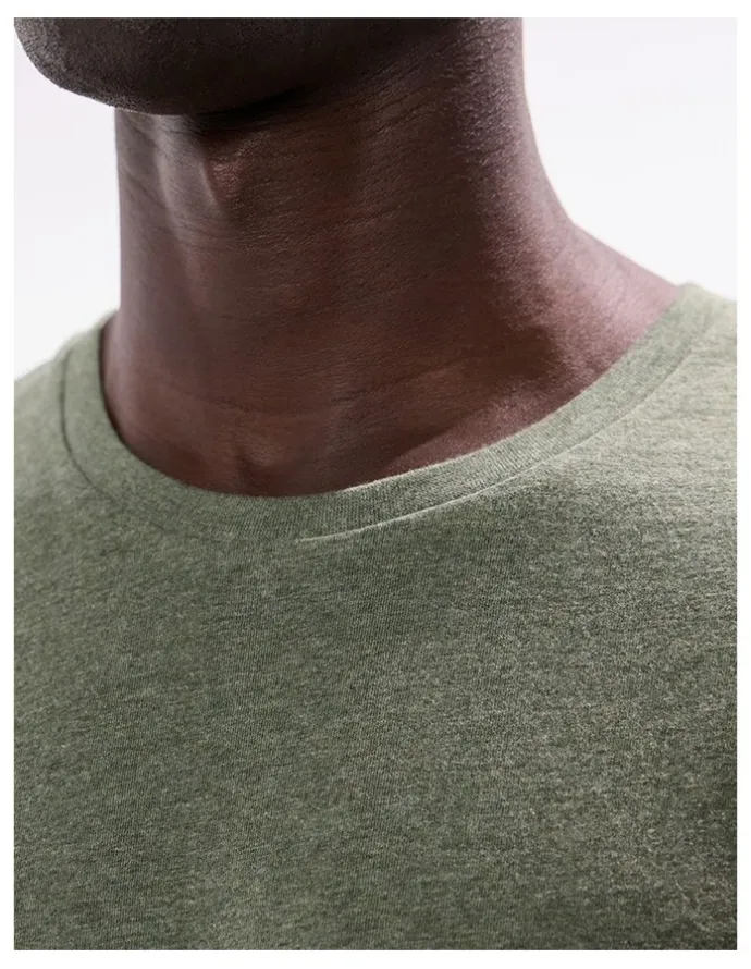 Marcs Marle Brando Crew Neck in Forest Marle