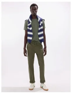 Marcs Marle Brando Crew Neck in Forest Marle