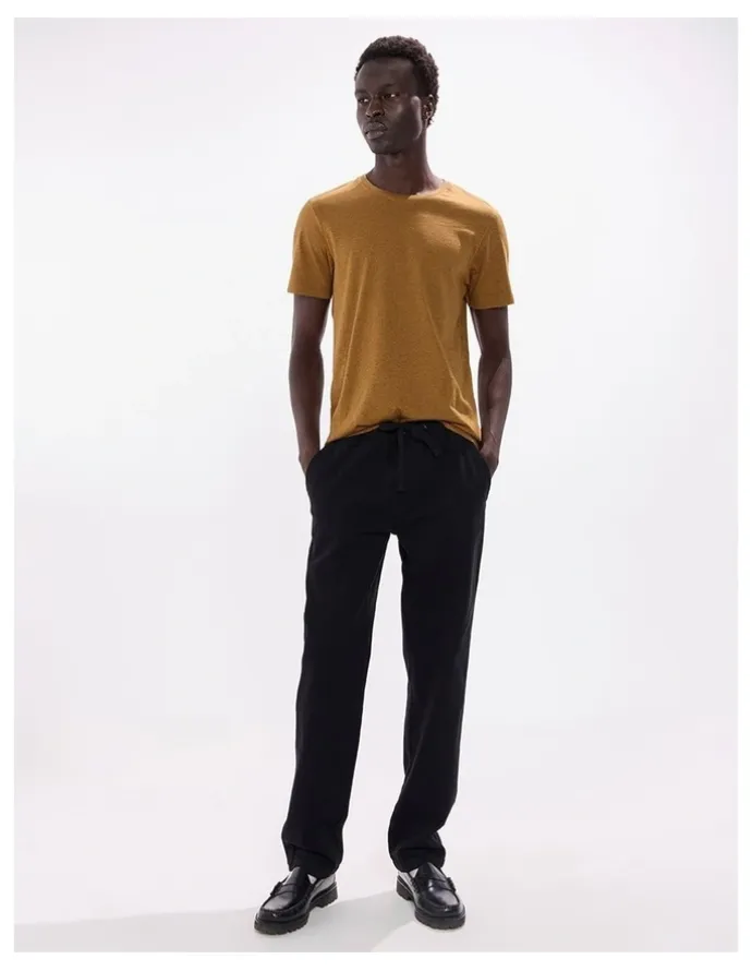 Marcs Marle Brando Crew Neck in Bronze Marle