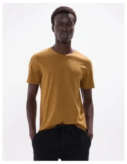 Marcs Marle Brando Crew Neck in Bronze Marle