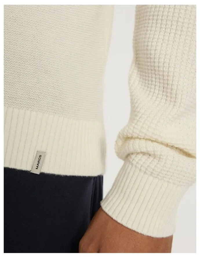 Marcs Mirrorball Textured Knit in Birch