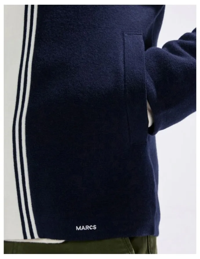 Marcs Nagano Knit Jacket in Navy