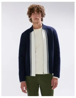 Marcs Nagano Knit Jacket in Navy