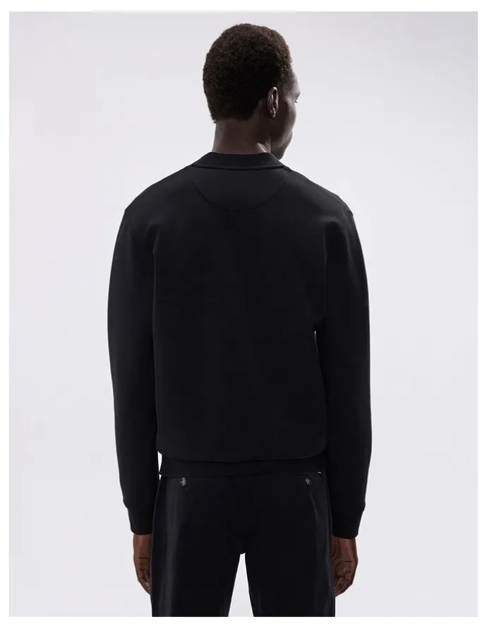 Marcs Neo Zip Front Bomber in Black