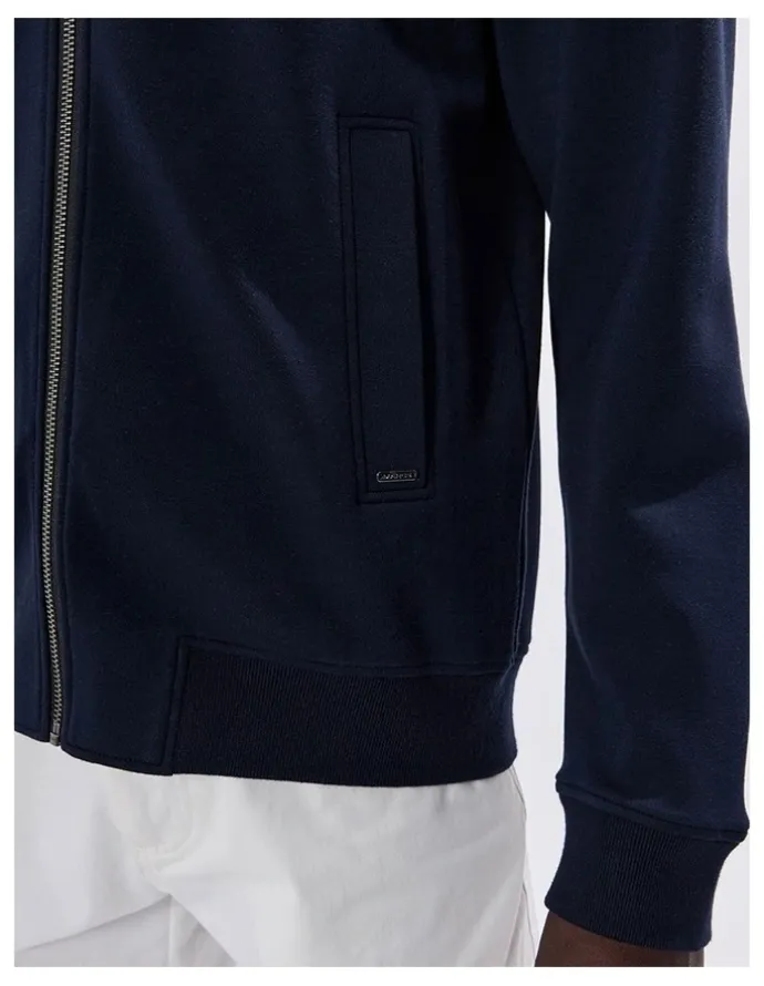 Marcs Neo Zip Front Bomber in Navy