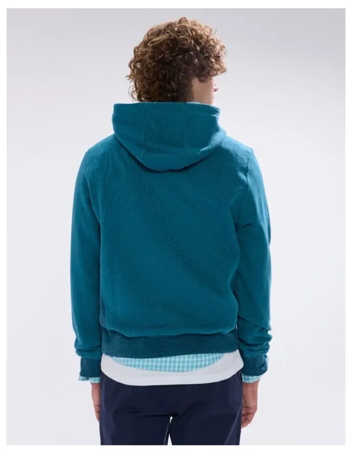 Marcs Rebel Heart Hoodie in Dark Teal