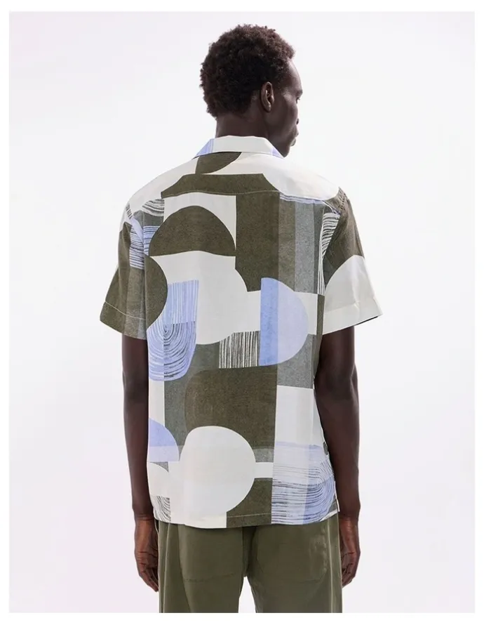 Marcs Round And Round Shirt in Green Multi