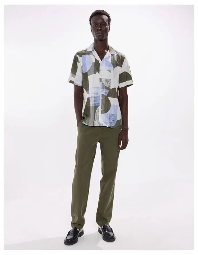 Marcs Round And Round Shirt in Green Multi