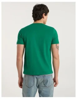 Marcs Swooper Bowl Tee in Racing Green