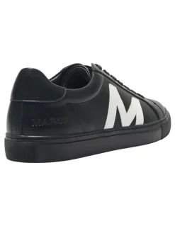 Marcs Varsity Sneaker in Black/White