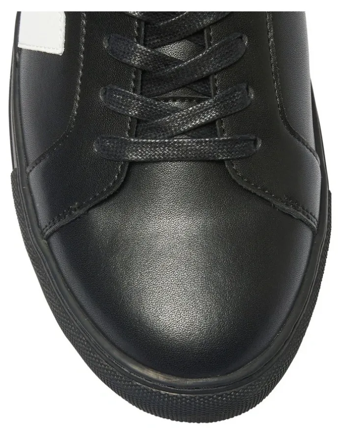 Marcs Varsity Sneaker in Black/White