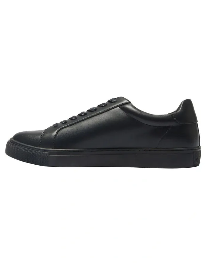 Marcs Varsity Sneaker in Black/White