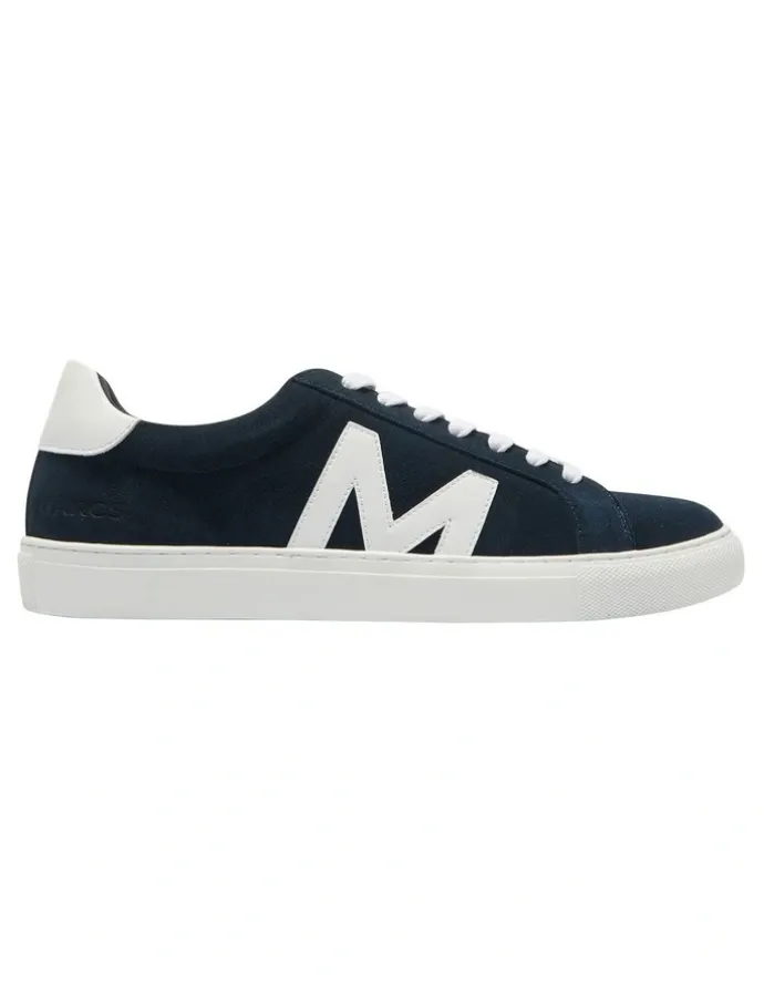 Marcs Varsity Sneakers in Navy/White