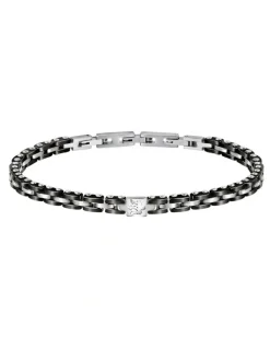 Maserati Ceramic Bracelet in Black/Gold