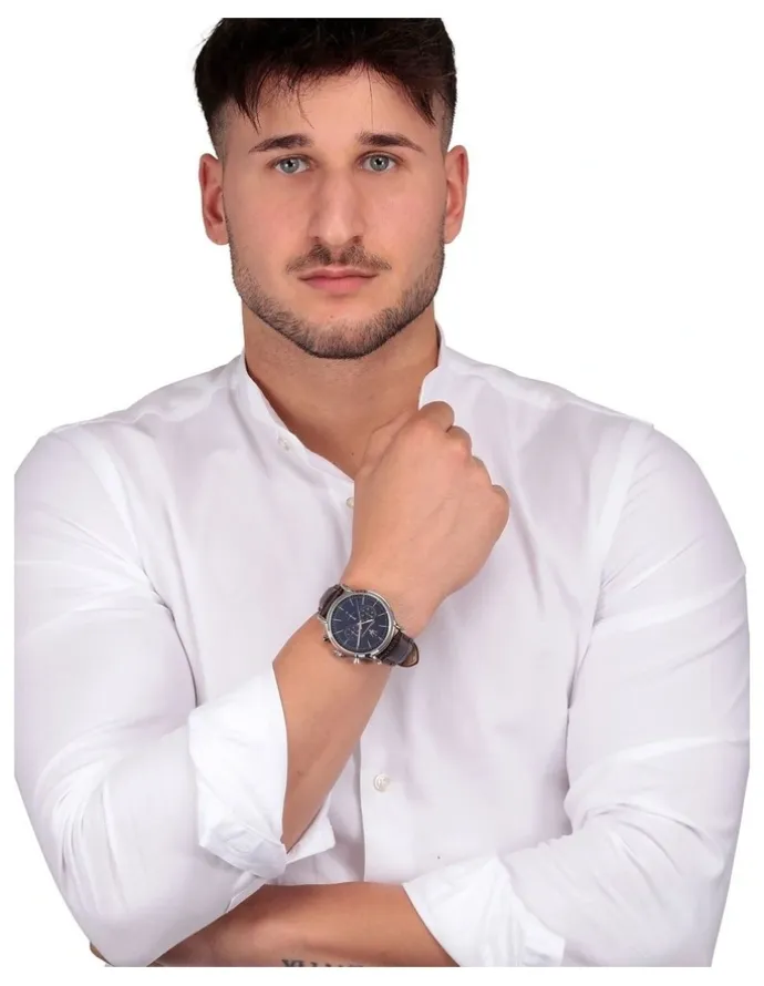 Maserati Epoca Stainless Steel Watch in Blue
