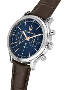 Maserati Epoca Stainless Steel Watch in Blue