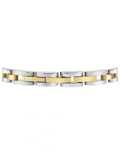 Maserati Iconic Steel Link Bracelet in Gold