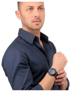 Maserati Sfida Chronograph Watches in Gunmetal