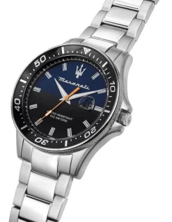 Maserati Sfida Stainless Steel Watch 44mm in Silver