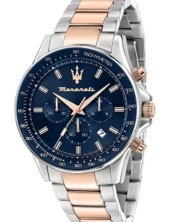 Maserati Sfida Two-Tone Watch in Rose