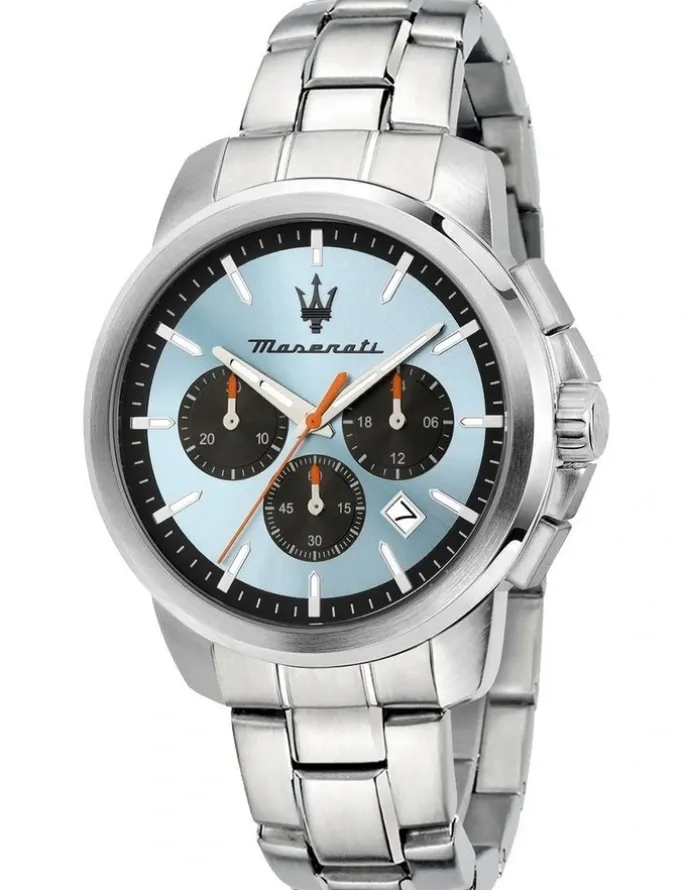 Maserati Successo Chrono Stainless Steel Strap Watch in Multi