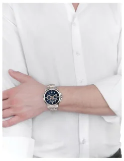 Maserati Successo Stainless Steel Watch in Blue