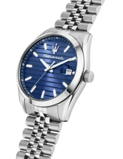 Maserati Attrazione Quartz Watch 43mm in Blue