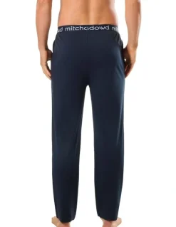 Mitch Dowd Bamboo Knit Sleep Pant in Blue
