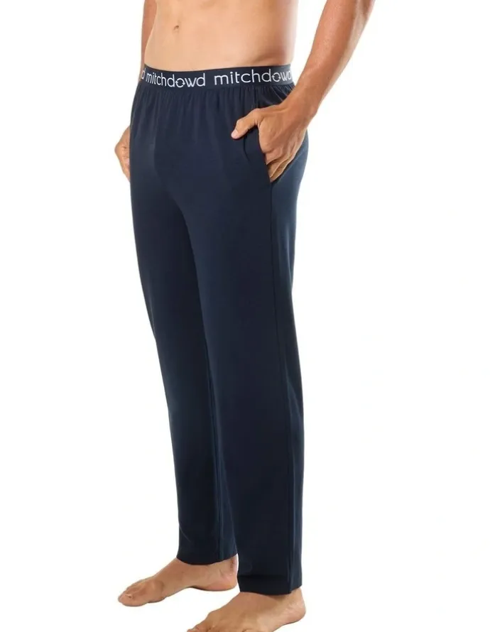 Mitch Dowd Bamboo Knit Sleep Pant in Blue