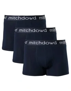Mitch Dowd Bamboo Trunks 3 Pack in Navy