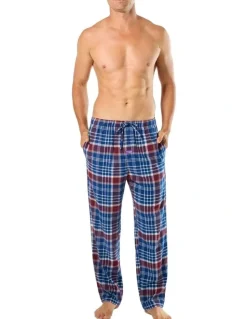 Mitch Dowd Boston Check Flannel Sleep Pant in Multi