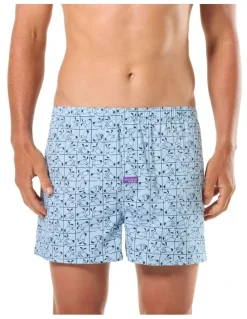 Mitch Dowd Cotton Boxer 3 Pack in Multi