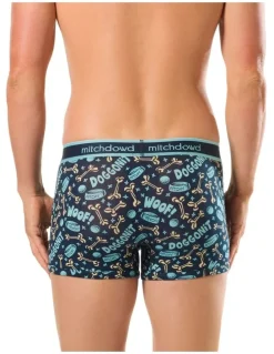 Mitch Dowd Doggonit Cotton Trunks 3 Pack in Multi