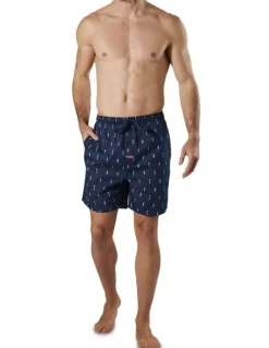 Mitch Dowd Flint Sleep Short in Navy