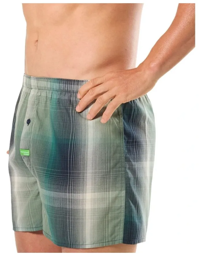 Mitch Dowd Machine Bamboo Woven Boxer in Multi