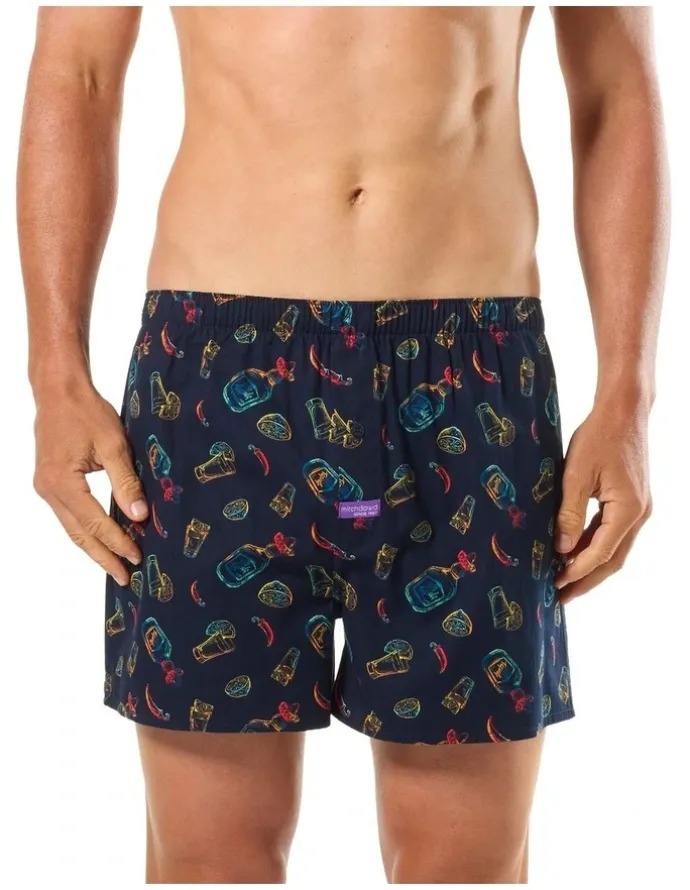 Mitch Dowd Old Fashioned Boxer Shorts 3 Pack in Multi