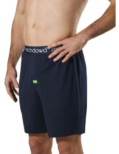 Mitch Dowd Soft Bamboo Knit Sleep Short in Navy