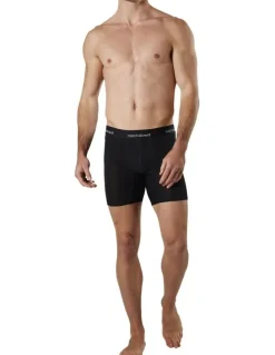 Mitch Dowd Stretch Cotton Comfort Trunks 3 Pack in Black