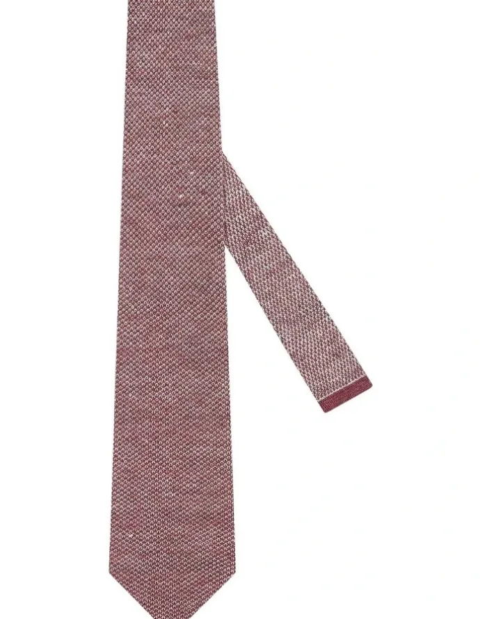 MJ Bale Arena Knit Tie in Cherry