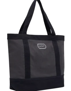 MJ Bale Benicio Tote Bag in Charcoal Navy