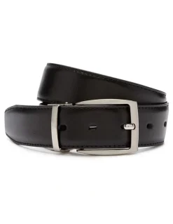 MJ Bale Esteban Reversible Belt in Black