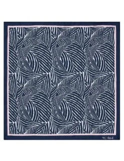 MJ Bale Hollinby Pocket Square in Navy