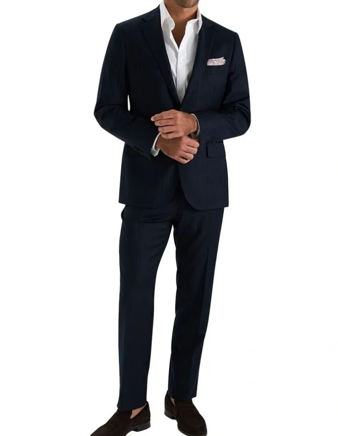 MJ Bale Linwood Trouser in Navy