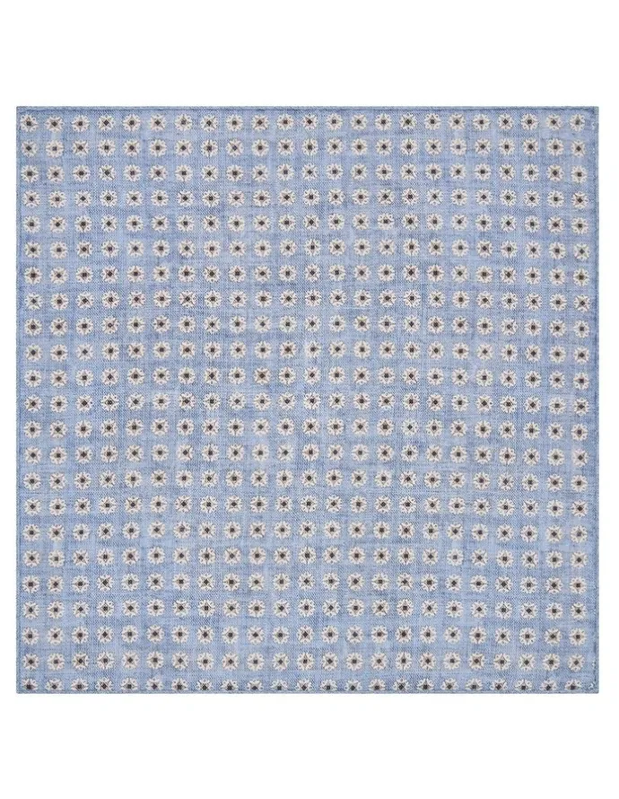 MJ Bale Lunardo Pocket Square in Blue