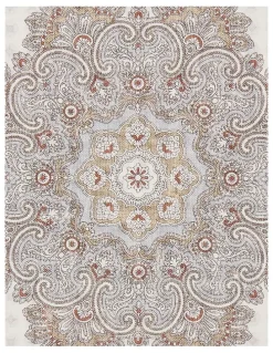 MJ Bale Lunardo Pocket Square in White Peach