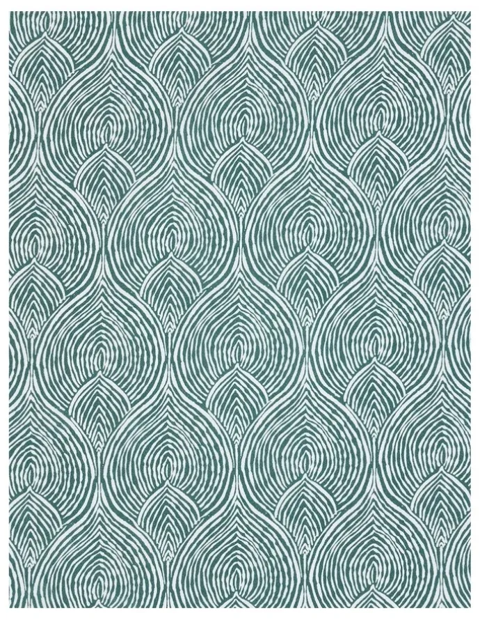 MJ Bale Morgan Pocket Square in Green White