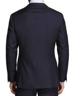 MJ Bale Saunders Navy Slim Jacket