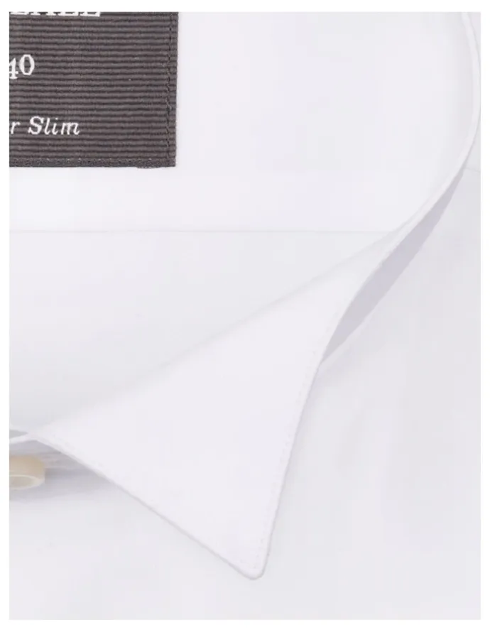MJ Bale Termao White Tuxedo Shirt