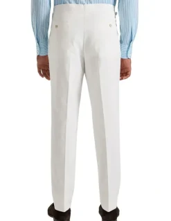 MJ Bale Wantanabe Trouser in White