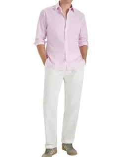 MJ Bale Belleville Printed Shirt in Pink White